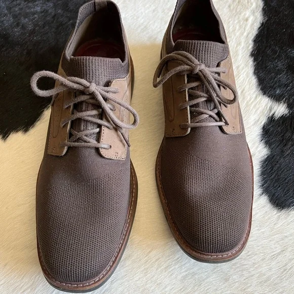 Men\'s Mark Nason Westside Dress Knit Oxford Shoes Size 12 Grayish Tan Mark Nason M Oxford Dress Shoes for Men for sale | eBay main image 3